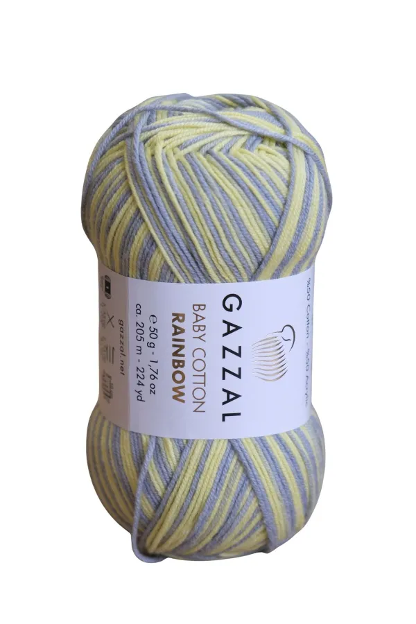 Gazzal Giza Cotton Rainbow 479