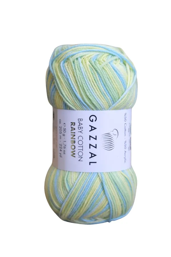 Gazzal Giza Cotton Rainbow 480