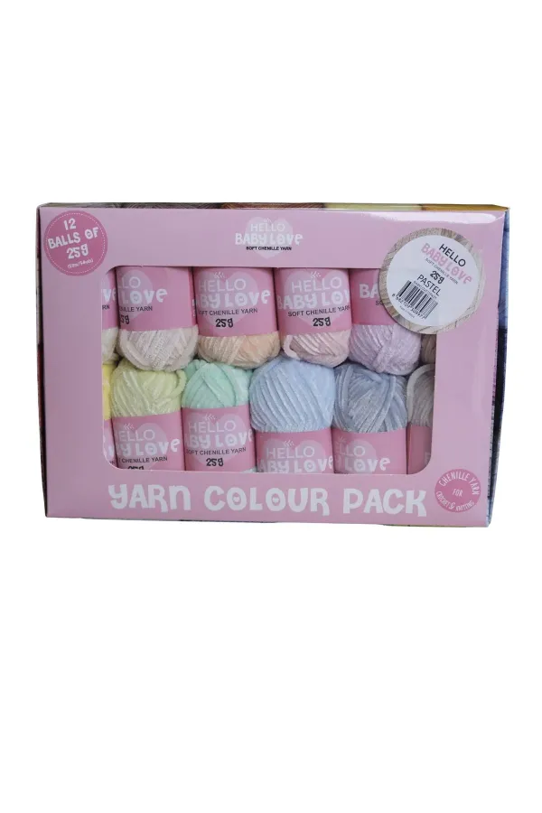 Hello Baby Love Pastel