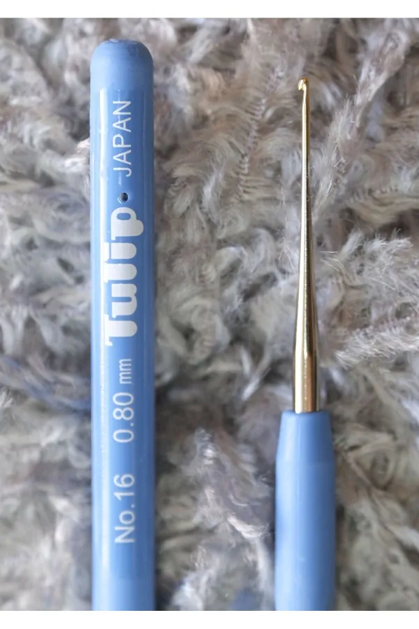 Tulip Elastik Saplı Dantel Tığı 0,80 mm 16 Numara