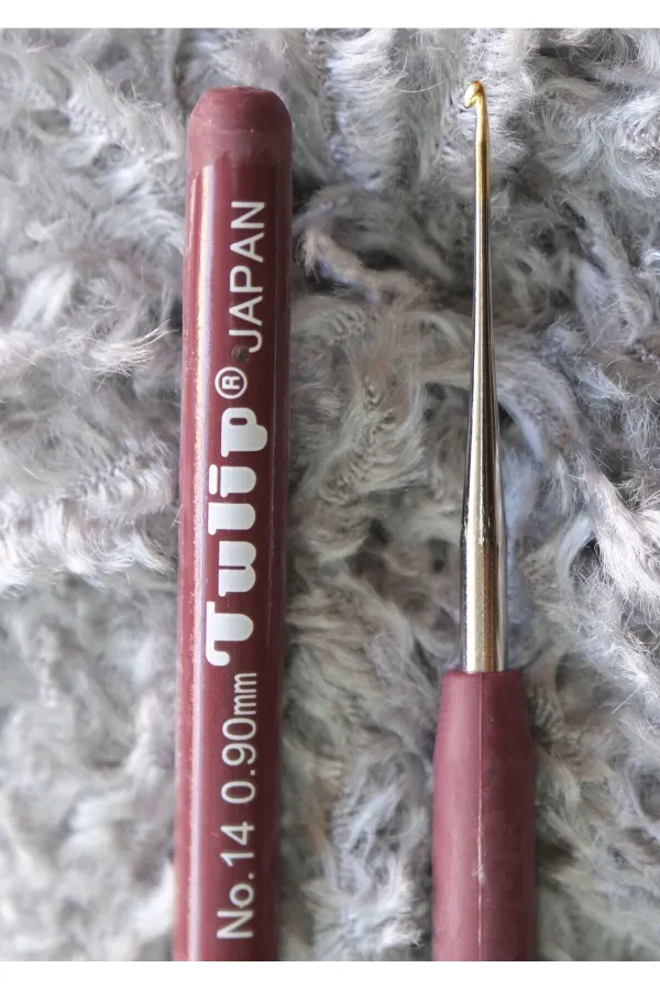 TTulip Elastik Saplı Dantel Tığı 0,90 mm 14 Numara