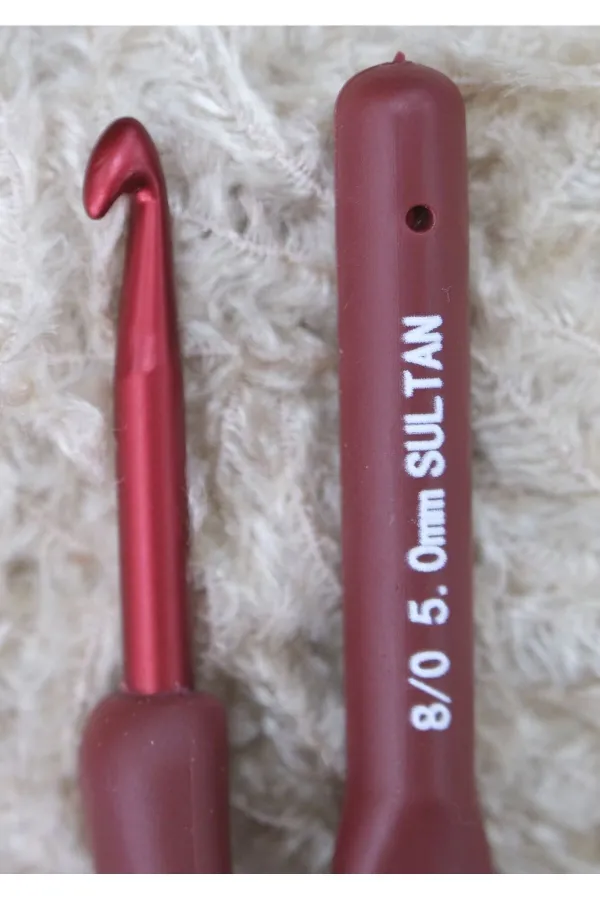 Sultan Silikon Saplı Tığ  5,00 mm 8 Numara