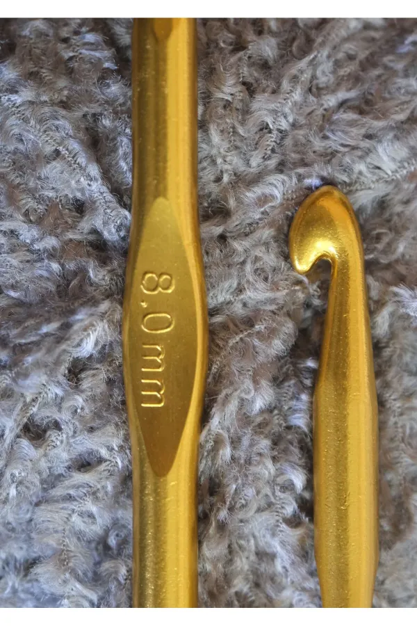 Derya Baykal Metal Renkli Tığ 8,0 mm