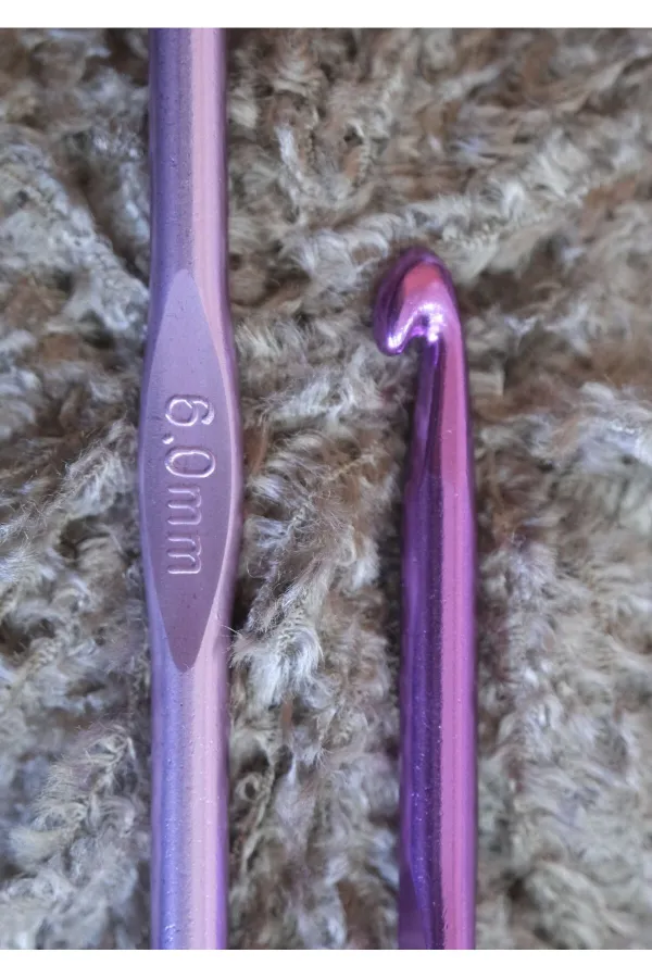 Derya Baykal Metal Renkli Tığ 6,0 mm