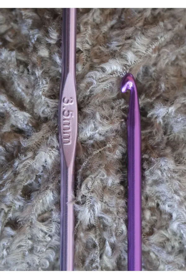 Derya Baykal Metal Renkli Tığ 3,5 mm