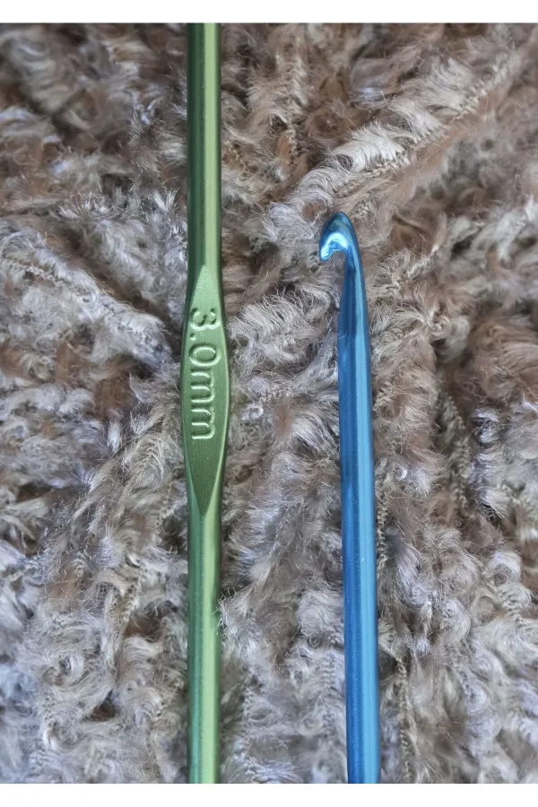 Derya Baykal Metal Renkli Tığ 3,0 mm