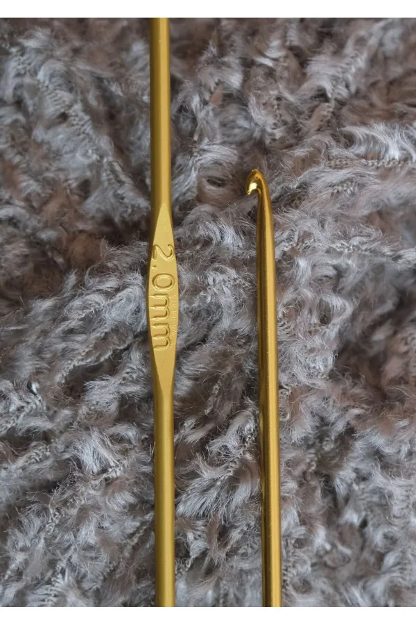 Derya Baykal Metal Renkli Tığ 2,0 mm