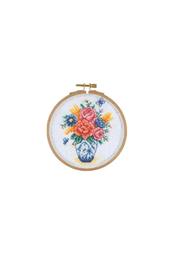 AHŞAP KASNAKLI KANAVİÇE KİTİ ACS-01 (KASNAK BOYU 12,5 CM)