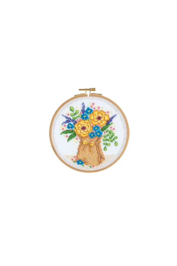 AHŞAP KASNAKLI KANAVİÇE KİTİ BCS-11 (KASNAK BOYU 15,5 CM)