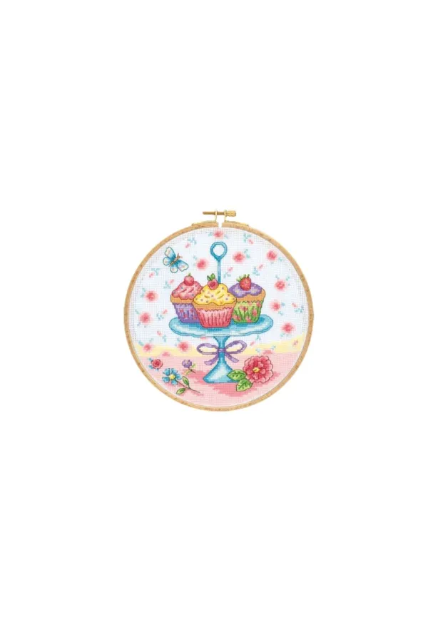 AHŞAP KASNAKLI KANAVİÇE KİTİ CCS-02 (KASNAK BOYU 18,5 CM)