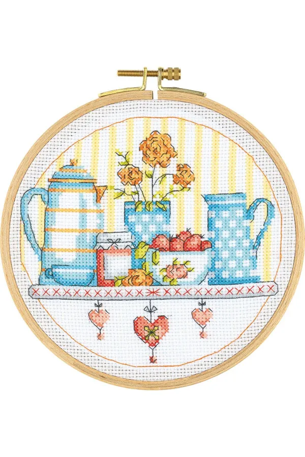Kanaviçe Etamin Kiti BCS06 - Kasnak Boyu 15,5 cm