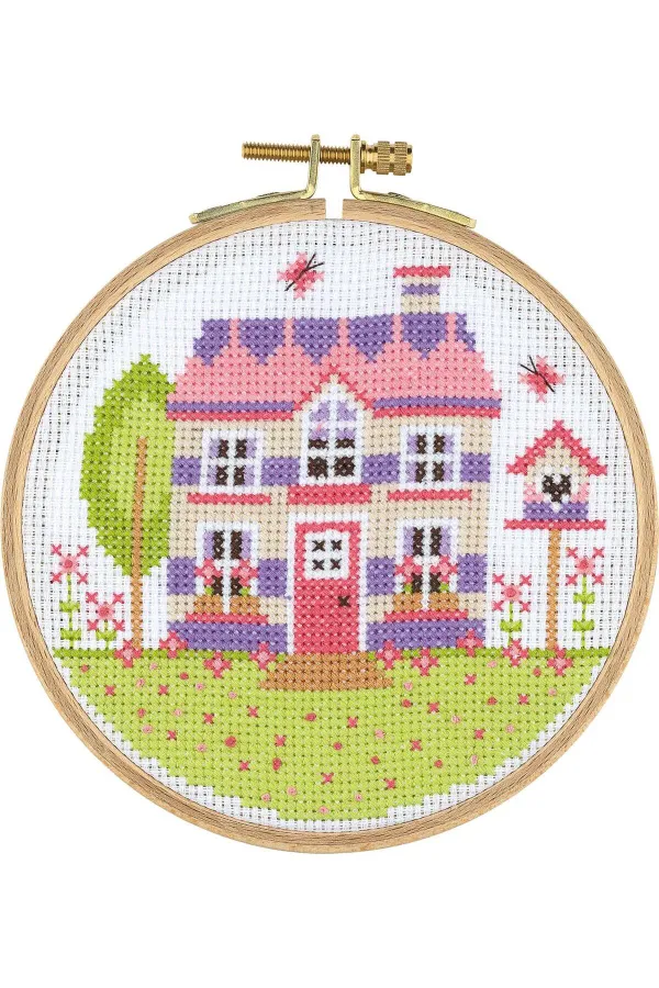 Kanaviçe Etamin Kiti ACS08 - Kasnak Boyu 12,5 cm