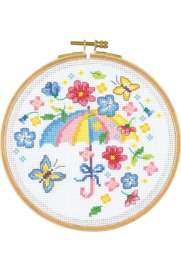 Kanaviçe Etamin Kiti BCS07 - Kasnak Boyu 15,5 cm